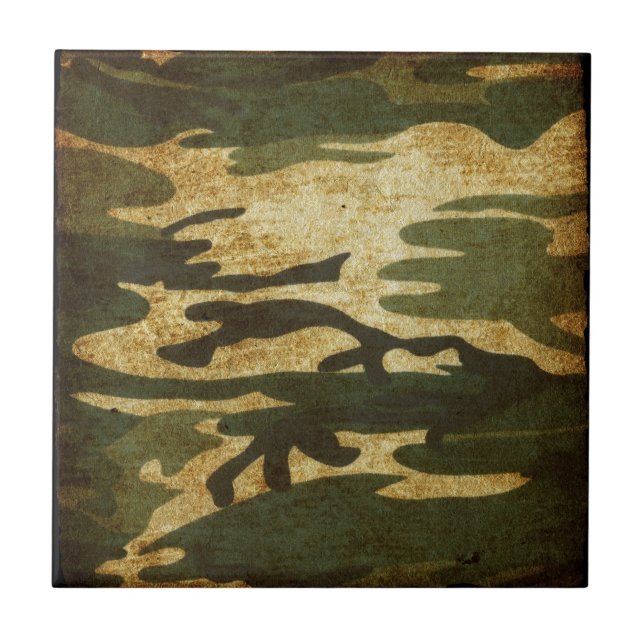Camouflage Fliese (Vorderseite)