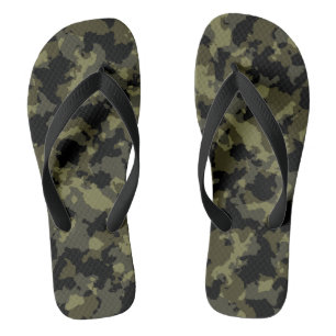 CAMOUFLAGE FLIP FLOPS