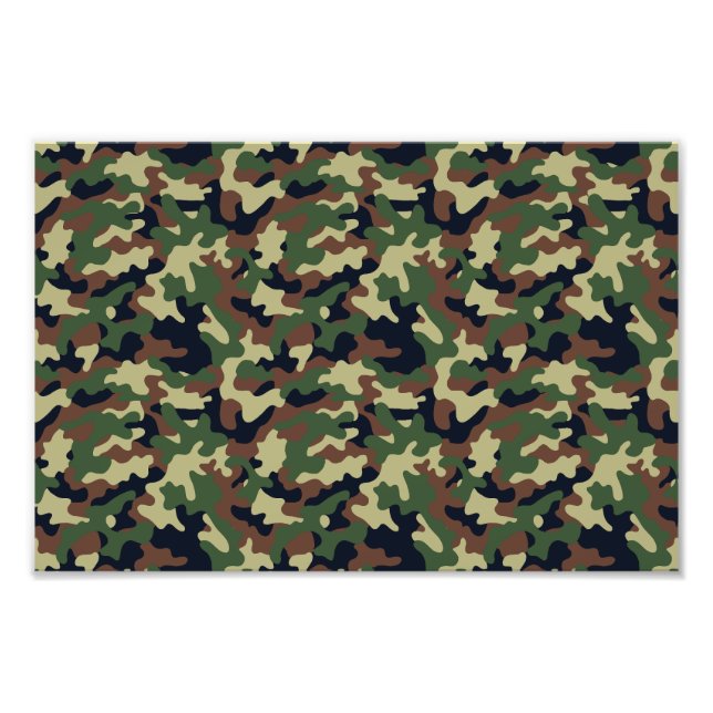 Camouflage Fotodruck (Vorne)