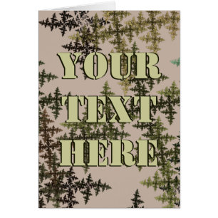 Camouflage fractal - Été