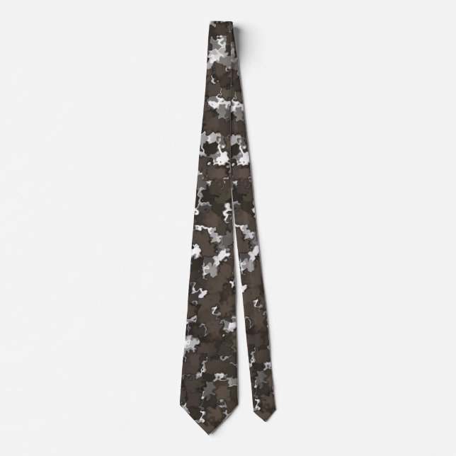 Camouflage für sparsame Blätter Krawatte (Vorderseite)