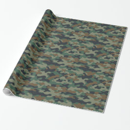 Camouflage Geschenkpapier