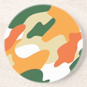 camouflage getränkeuntersetzer