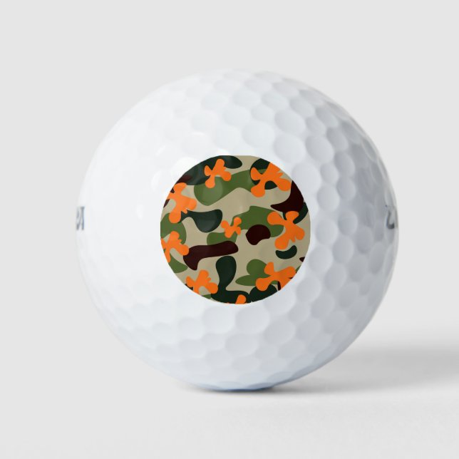 Camouflage Golfball (Vorderseite)