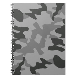 Camouflage Graues Zubehör Notizblock