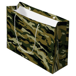 Camouflage Große Geschenktüte