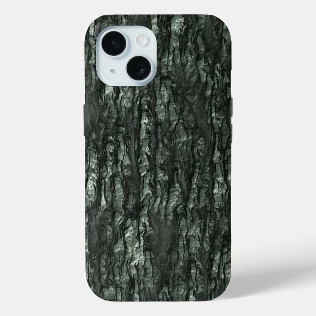 Camouflage: Grüne Rinde Case-Mate iPhone Hülle (Rückseite)