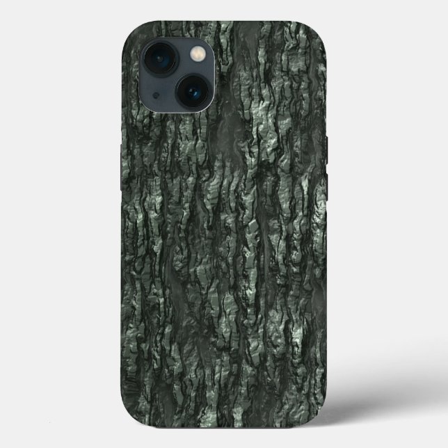 Camouflage - Grüne Rinde Case-Mate iPhone Hülle (Rückseite)