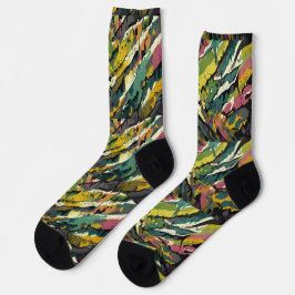 Camouflage Grunge Muster Socken