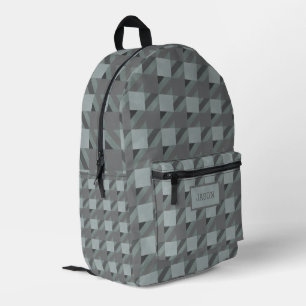 Camouflage Hahnentrittmuster Kariert Bedruckter Rucksack