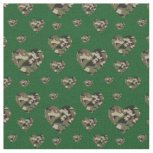 Camouflage Hearts Country Camouflage Stoff