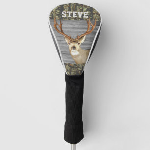 Camouflage Hirsch Jagd Cool Männer im Freien Antle Golf Headcover