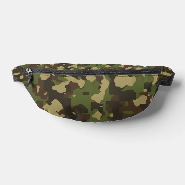 Camouflage im militärischen Stil Bauchtasche (Ablage )
