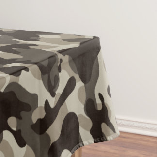 Camouflage im nahen Viertel Tischdecke