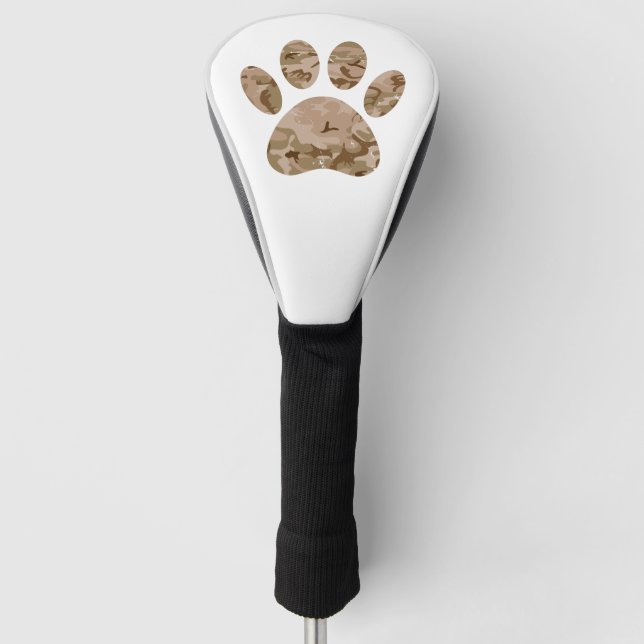 Camouflage in Not Golf Headcover (Vorderseite)