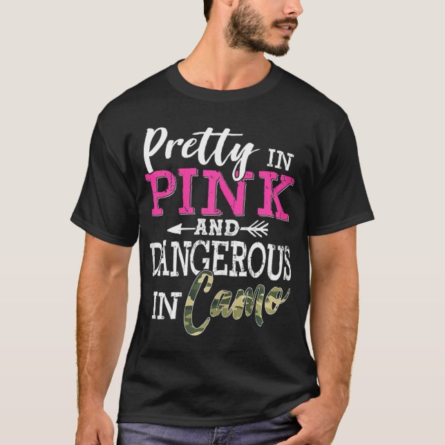 Camouflage Jagd Frauen Camouflage Jagd Frauen T-Shirt (Vorderseite)