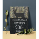 Camouflage Jagd Geburtstagsparty Männer Einladunge Einladung<br><div class="desc">Diese Einladungen sind eine gute Art,  Ihre Gäste zu einer Geburtstagsparty einzuladen,  die den Mann feiert,  den Lieben zur Hirschjagd. Die Einladungen sind zweiseitig,  die Rückseite beinhaltet alle Informationen zum Party. Passen Sie diese Einladungen an,  um Ihren Bedürfnissen gerecht zu werden.</div>