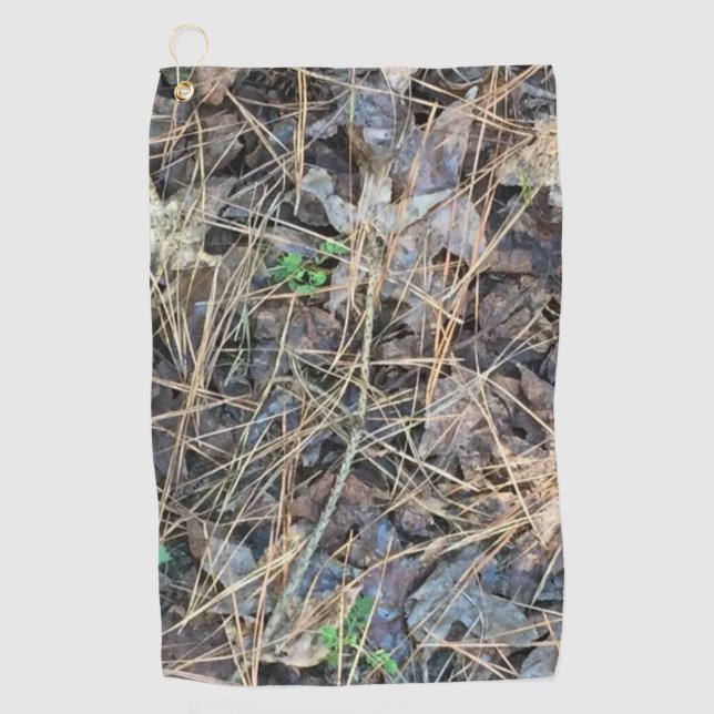 Camouflage Jagdhandtuch, Camouflage Golfhandtuch (Vorderseite)