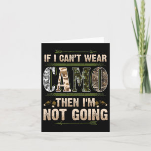 Camouflage Jäger auf der Jagd Buck Deer Country Re Karte