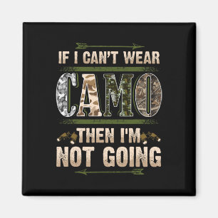 Camouflage Jäger auf der Jagd Buck Deer Country Re Magnet