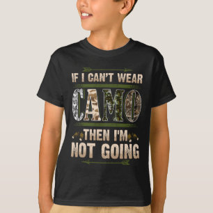 Camouflage Jäger auf der Jagd Buck Deer Country Re T-Shirt
