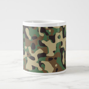 Camouflage Jumbo-Tasse