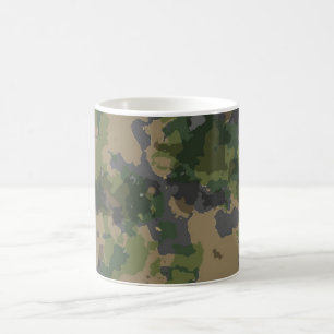 Camouflage Kaffeetasse