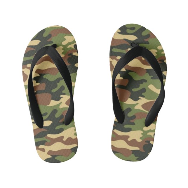 camouflage kinderbadesandalen (Fußbett)