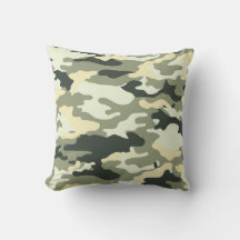 Camouflage Kissen.