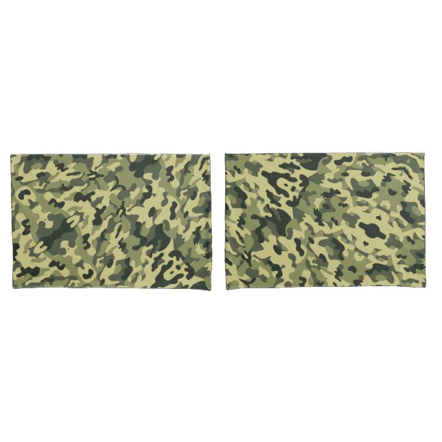 Camouflage Kissenbezug (Vorderseite-Set)