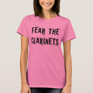 Camouflage Klarinette T - Shirt