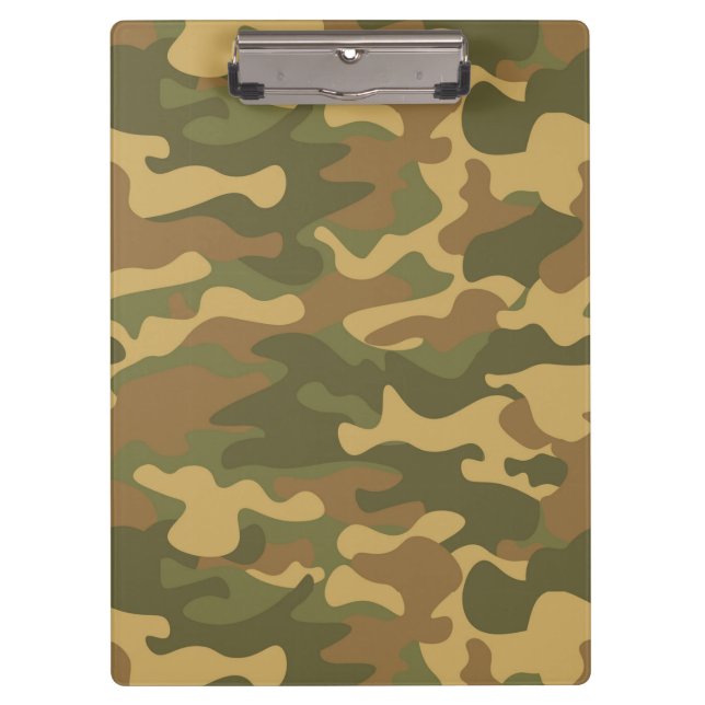Camouflage Klemmbrett (Vorderseite)