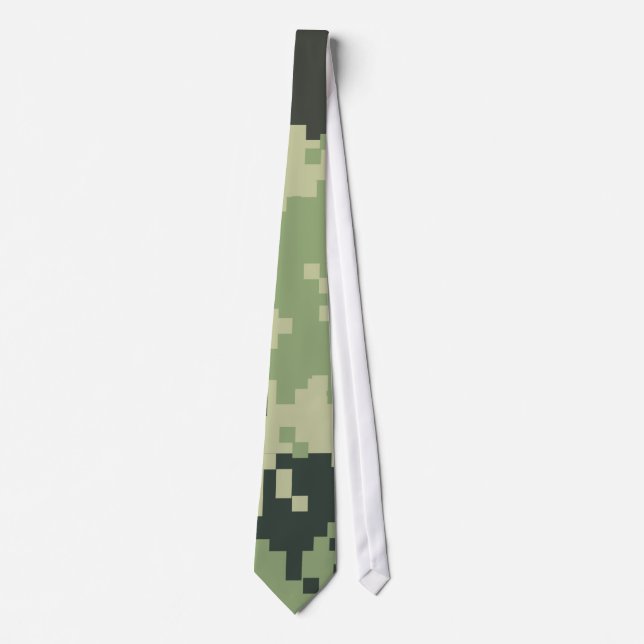 Camouflage Krawatte (Vorderseite)