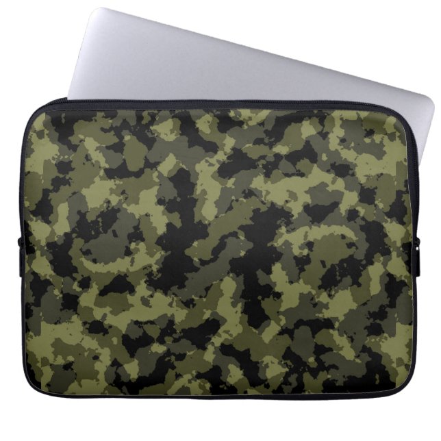 Camouflage Laptopschutzhülle (Vorderseite)