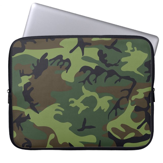 Camouflage Laptopschutzhülle (Vorderseite)