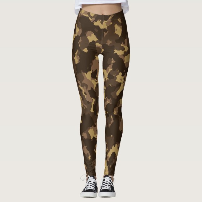 Camouflage Leggings (Vorderseite)