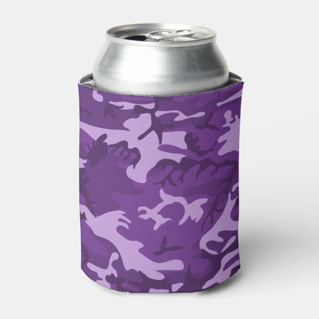 Camouflage Lila Dosenkühler (Kanne Vorderseite)