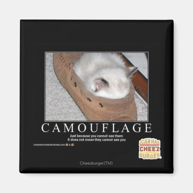 Camouflage Magnet (Vorne)