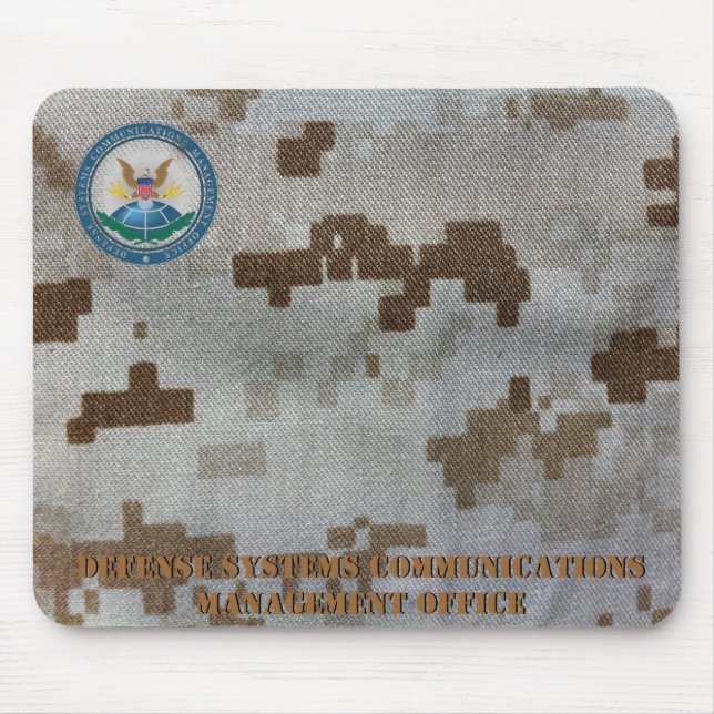 camouflage_marine_desert_06, dscmo_seal_4x4, De… Mousepad (Vorne)