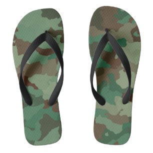 camouflage militaire tongs adultes