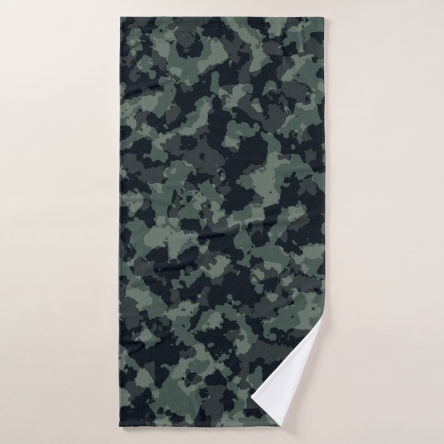Camouflage-Militärische Struktur Badehandtuch (Badehandtuch)