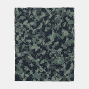 Camouflage-Militärische Struktur Fleecedecke
