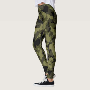 Camouflage militärischer Stil Leggings