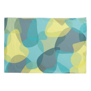 Camouflage, modern, cool, trendig, städtisch geome kissenbezug