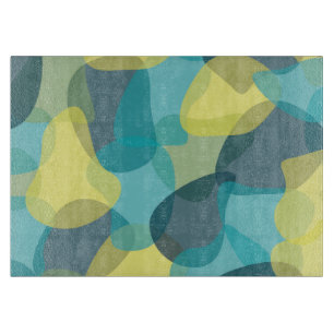 Camouflage, modern, cool, trendig, städtisch geome schneidebrett