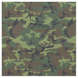 Camouflage Muster Grünes Design Stoff