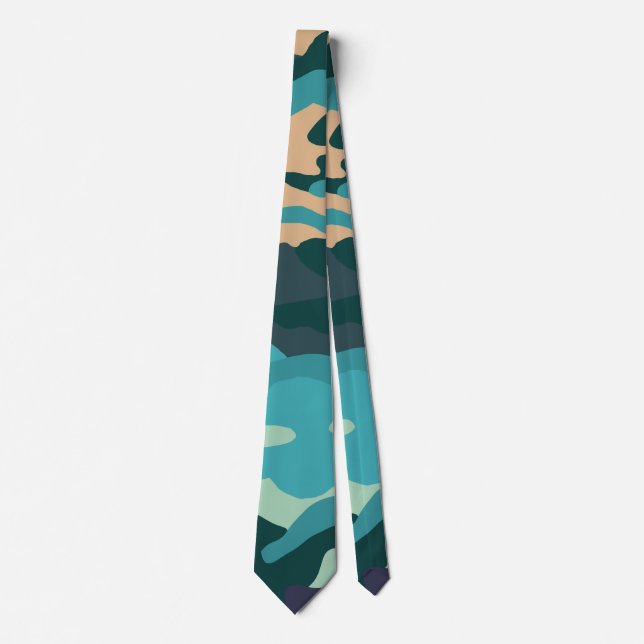 Camouflage Neck Tie Krawatte (Vorderseite)