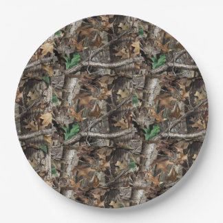 Camouflage Nr. 1 PAPIER-TELLER VON JÄGERWÄLDER Pappteller