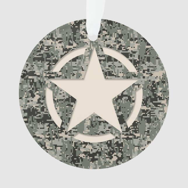 Camouflage numérique du symbole étoile (devant)