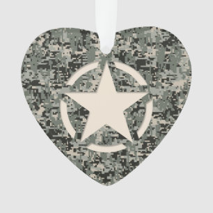 Camouflage numérique du symbole étoile